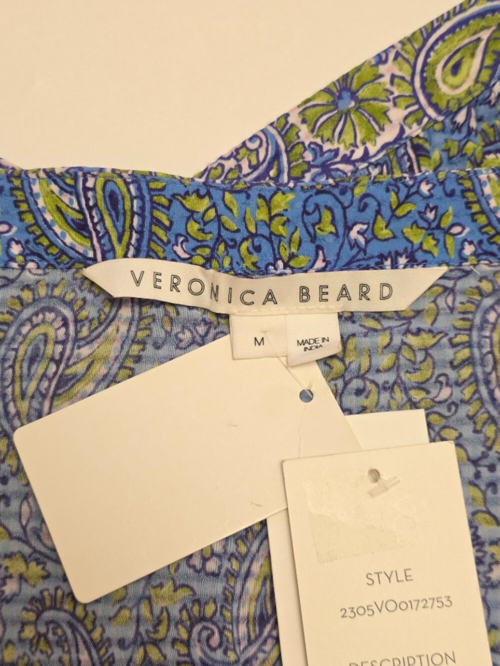 Veronica Beard Windansea Paisley Maxi Dress - Picture 10 of 16